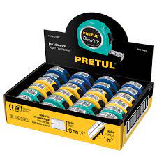 FLEXOMETRO 3M CINTA 13 MM EN DISPLAY PRETUL