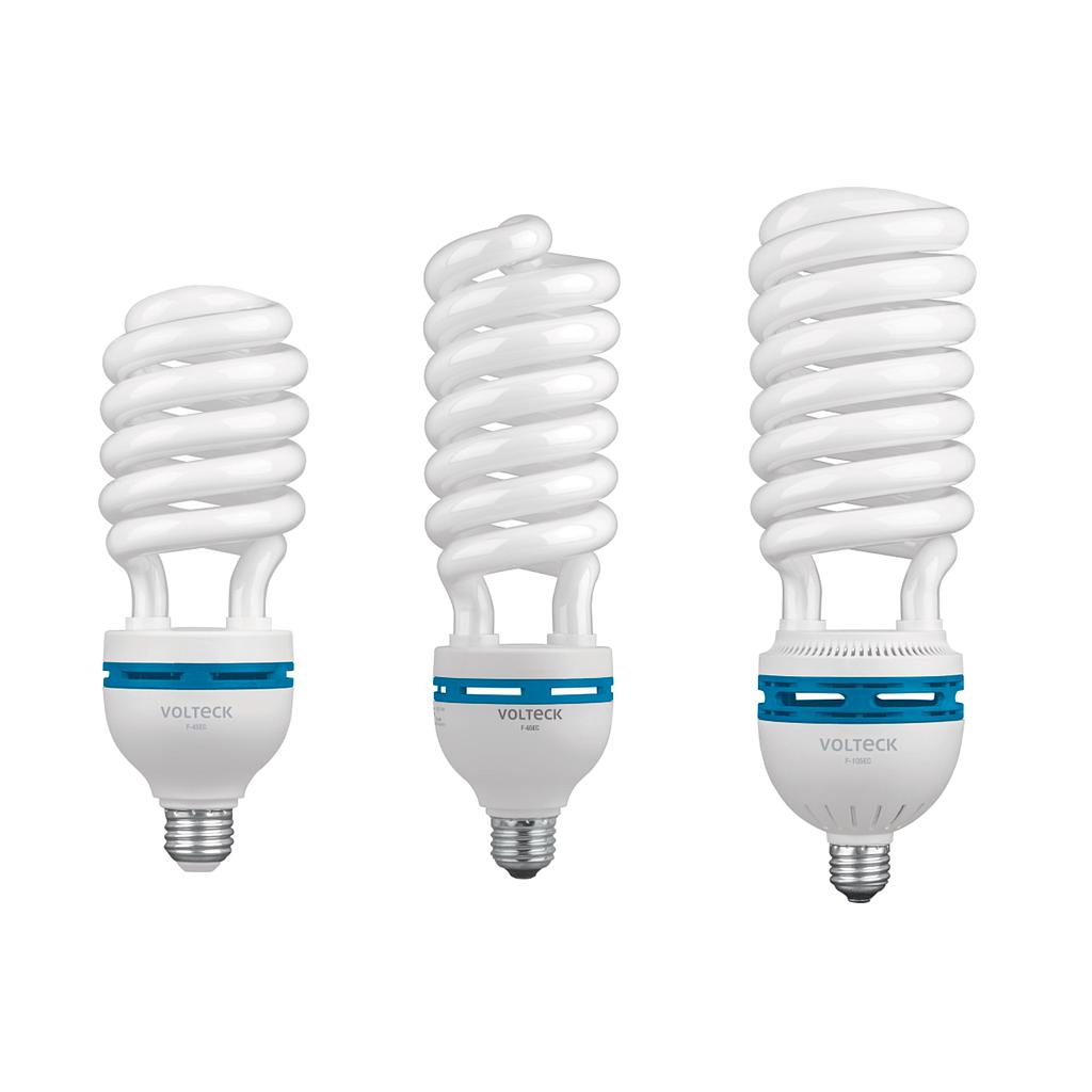 LAMPARA 105W ESPIRAL ALTA POTENCIA LUZ DIA T5 EN CAJA