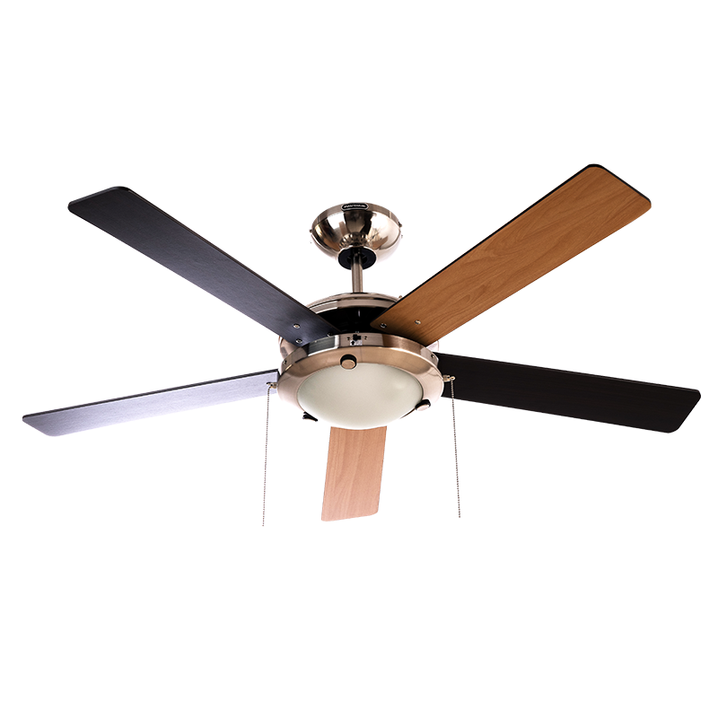 VENTILADOR ESPARTA 52 SATINADO MAP/CH MASTERFAN