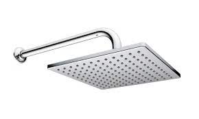 REGADERA DE PLATO CUADRADA 22CM CON BRAZO Y CHAPETON URREA (2261B)
