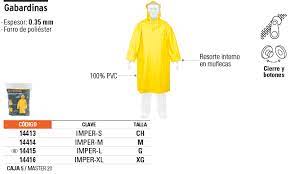 GABARDINA IMPERMEABLE G