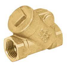 VALVULA CHECK DE LATON 3/4"