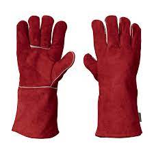 GUANTES ROJOS PARA SOLDADOR