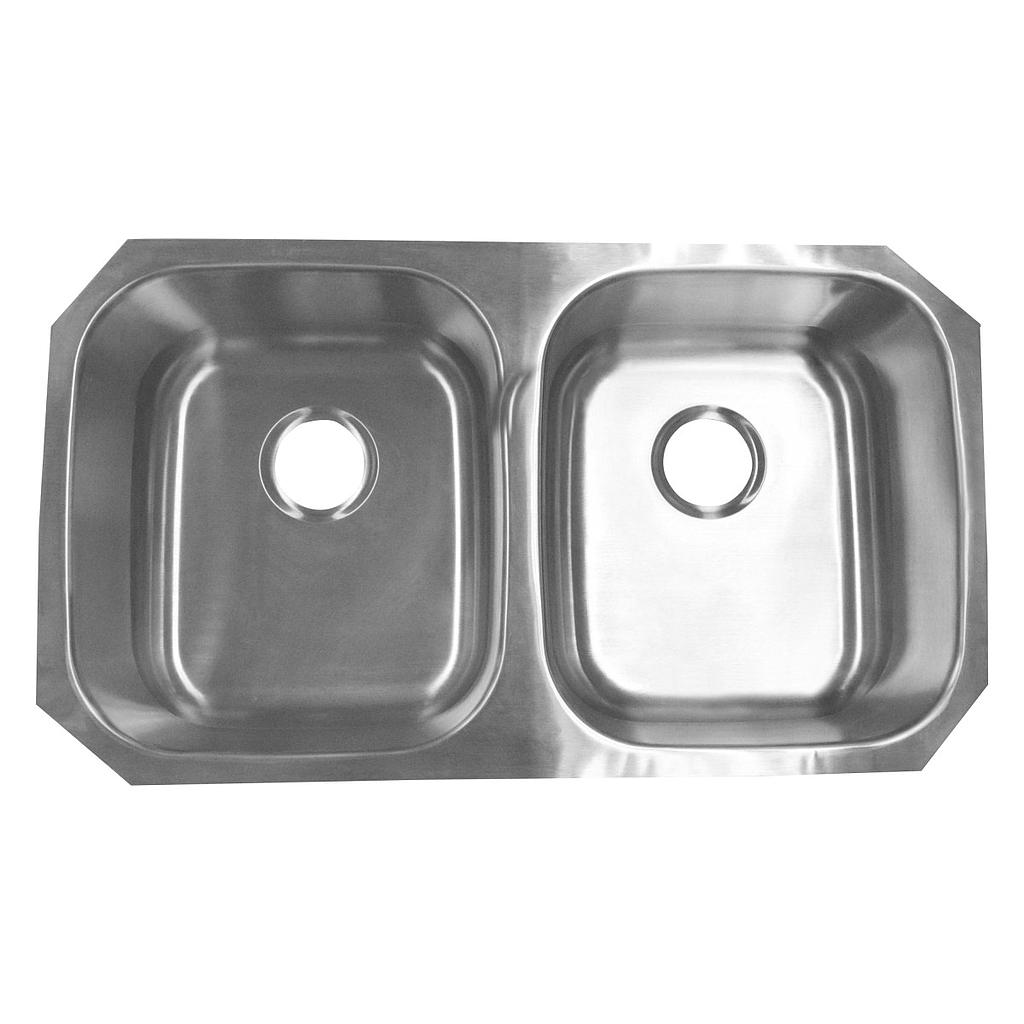 TARJA DOBLE SUBMONTABLE ACERO INOX 22.80CM X 81.90CM X 47CM ANBEC