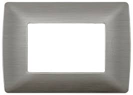 PLACA 3 MOD DE ALUMINIO CON CHASIS QUINZIÑO MX COLOR ACERO