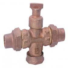 VALVULA DE BANQUETA COBRE A COBRE 13MM URREA (41C.13)