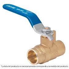 VALVULA ESFERA DE LATON SOLDABLE 1/2"