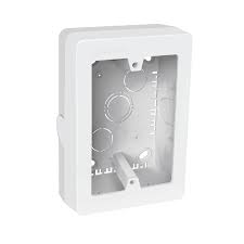 CAJA DE CONTACTOS PARA CANALETA 3"X5" BLANCA VOLTECK