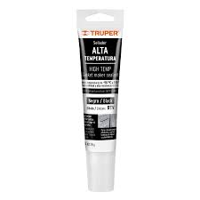 SELLADOR PARA ALTAS TEMPERATURAS SILICON NEGRO 85G