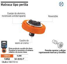 MATRACA TIPO PERILLA CUADRO 3/8"