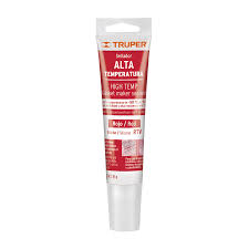 SELLADOR PARA ALTAS TEMPERATURAS SILICON ROJO 85G