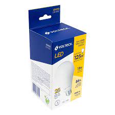 LAMPARA DE LED A19 18W LUZ CALIDA VOLTECK