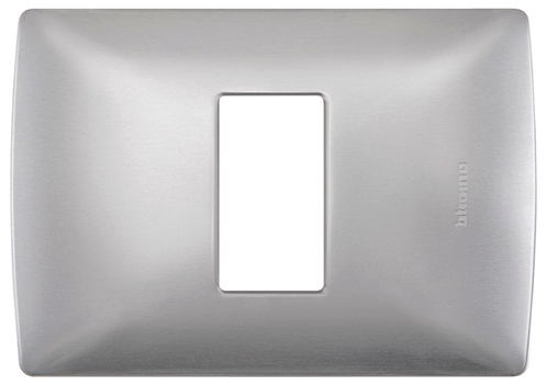 PLACA 1 MOD DE ALUMINIO CON CHASIS QUINZIÑO MX COLOR PLATA TAXCO