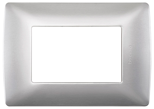 PLACA 3 MOD DE ALUMINIO CON CHASIS QUINZIÑO MX COLOR PLATA TAXCO