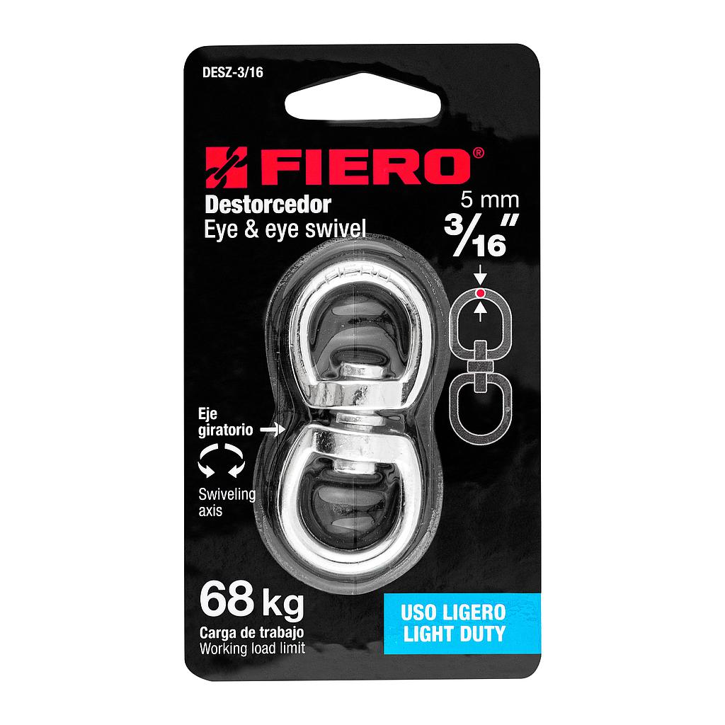 DESTORCEDOR DE ZINC PARA CABLE 3/16"