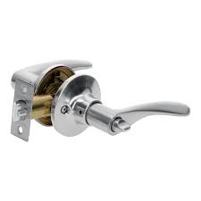 CERRADURA BASIC MANIJA CILINDRO METALICO RECAMARA CROMO