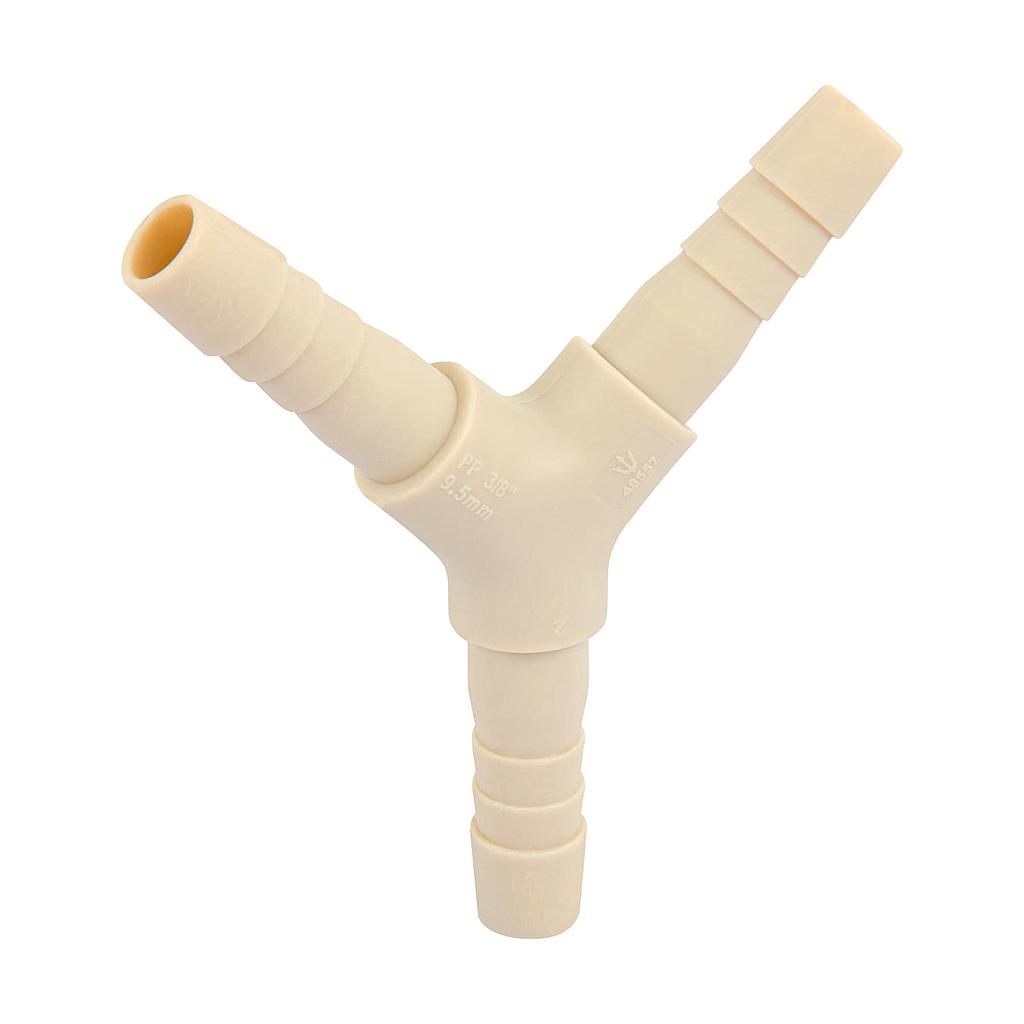 YEE INSERCION 3/8" DE POLIPROPILENO
