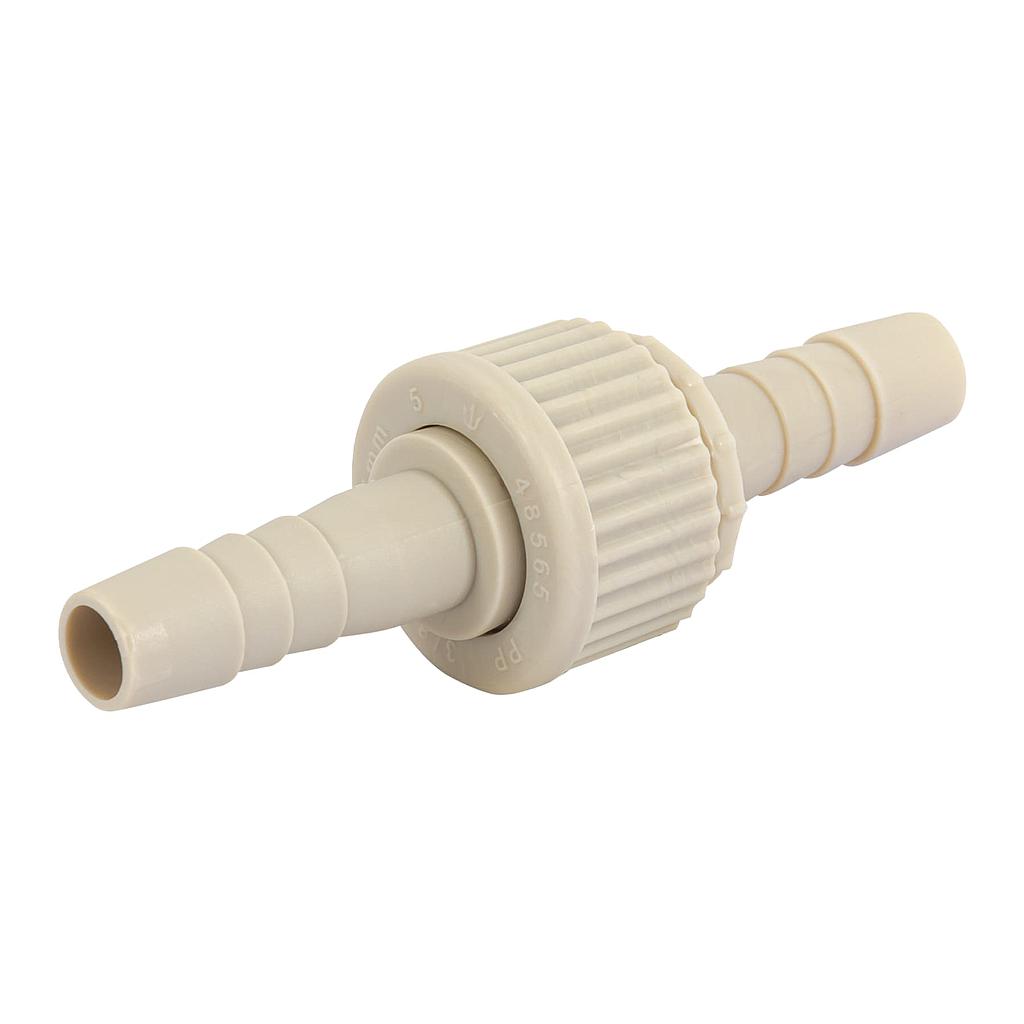 JUEGO CONECTOR MANGUERA 3/8" DE POLIPROPILENO