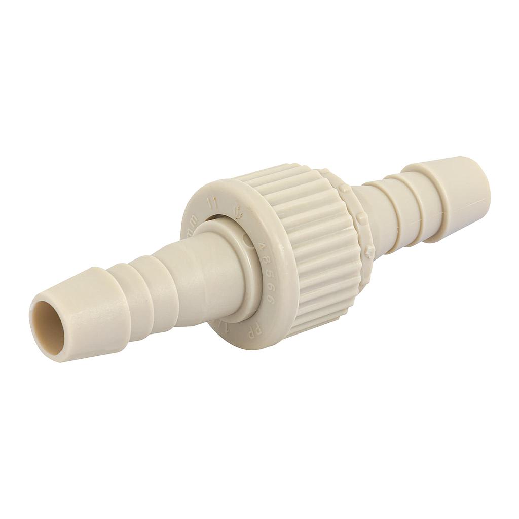 JUEGO CONECTOR MANGUERA 1/2" DE POLIPROPILENO