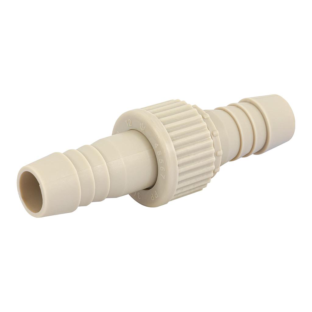 JUEGO CONECTOR MANGUERA 3/4" DE POLIPROPILENO