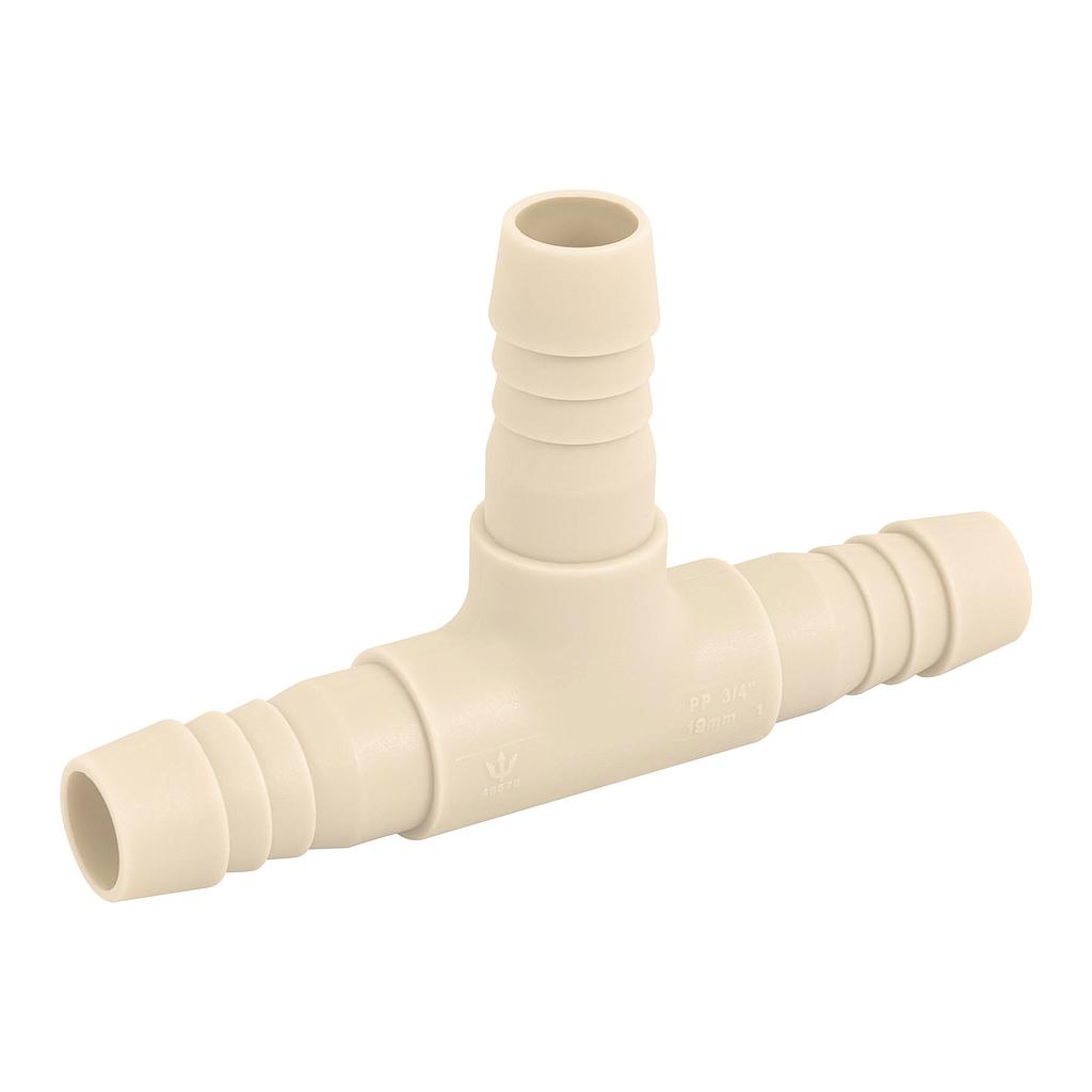 TEE INSERCION 3/8" DE POLIPROPILENO