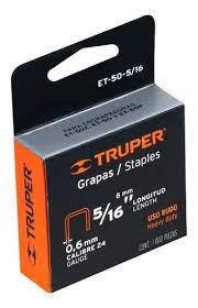 GRAPAS PARA ET-50 5/16" CAJA 1000 PZAS