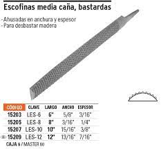 LIMA ESCOFINA 8"