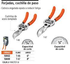 TIJERA PARA PODA 8" CUCHILLA DE PASO FORJADA