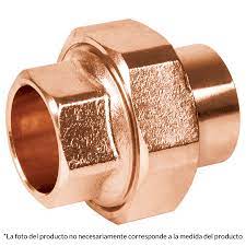 TUERCA UNION COBRE R/EXT 3/4"