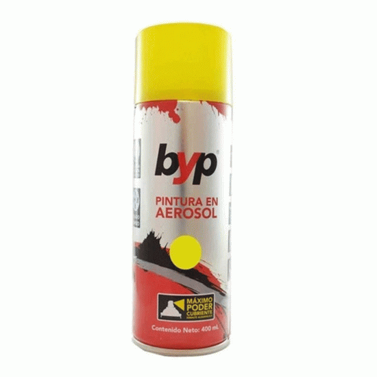 AEROSOL AMARILLO FLUORESENTE BYP