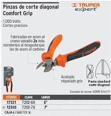 PINZA CORTE DIAGONAL 7" MANGO COMFORT GRIP