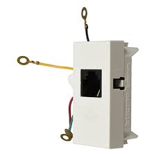 TOMA TELEFONICA 4 HILOS 1 MOD LIVING LIGHT COLOR BLANCO