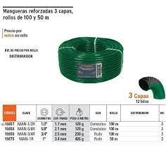 MANGUERA 1/2" 3 CAPAS (METRO)