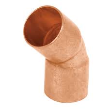 CODO COBRE 3/4" X 45°