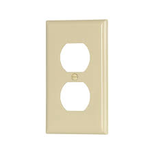 PLACA DUPLEX DE NYLON MARFIL