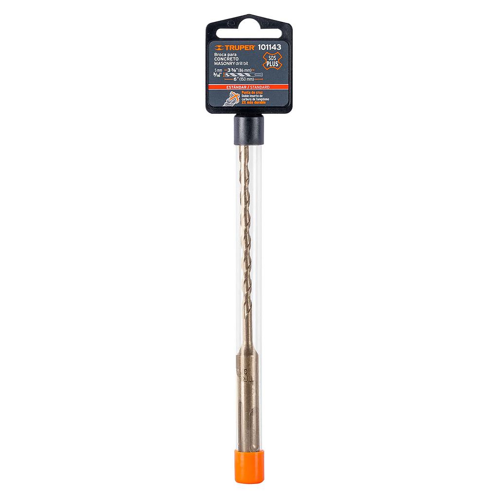 BROCA SDS PLUS P/CONCRETO 3/16 X 6"