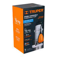 BOMBA SUMERGIBLE METALICA PARA AGUA LIMPIA USO RUDO 1/2HP