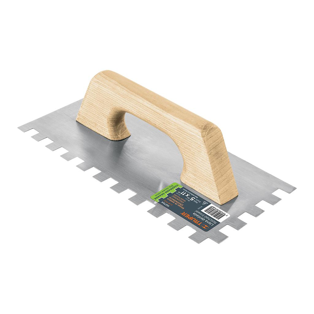LLANA 11" DENTADA CUADRO 1/2" TIPO ESPAÑOL MANGO MADERA