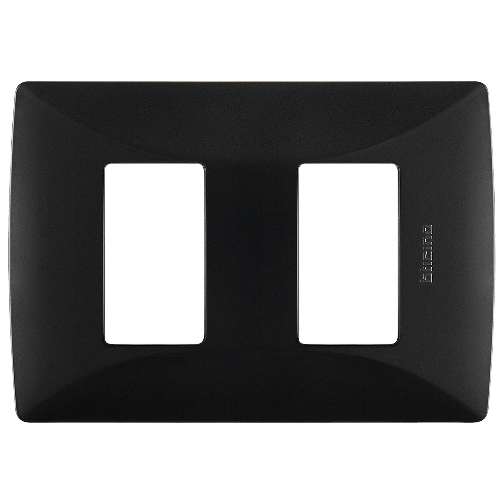 PLACA 2 MOD DE RESINA CON CHASIS QUINZIÑO MX COLOR NEGRO MATE