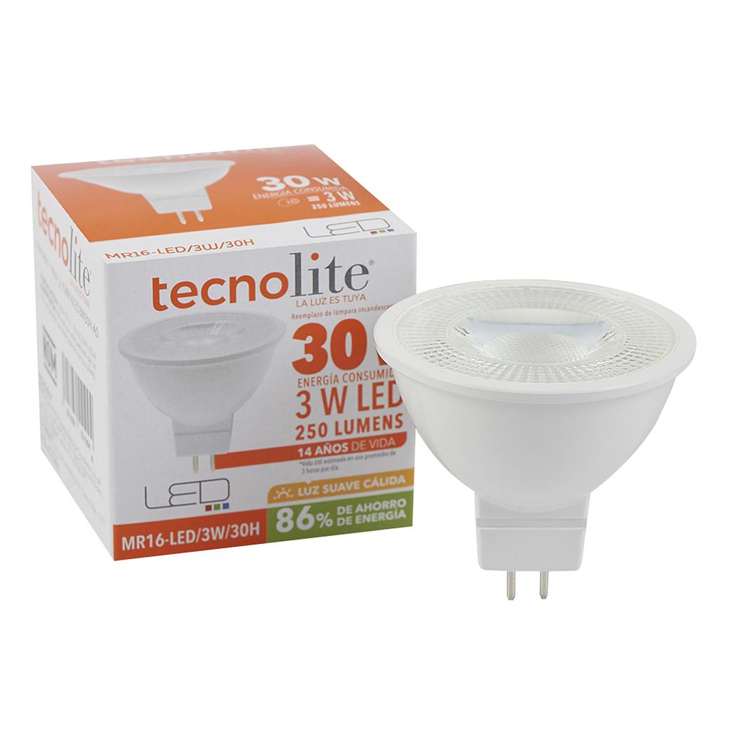 FOCO LED 3W LUZ SUAVE CALIDA