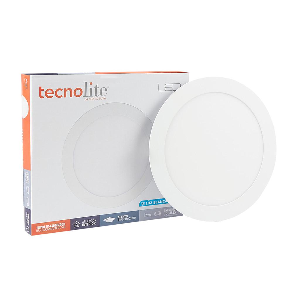 LAMPARA DOWNLIGHT LED EMPOTRABLE 18W LUZ BLANCA NEUTRA BUCARAMANGA VIII