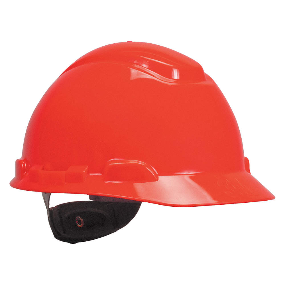 CASCO DE SEGURIDAD AJUSTABLE C/MATRACA ROJO