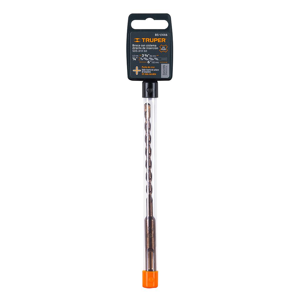 BROCA SDS PLUS P/CONCRETO 1/4 X 6"