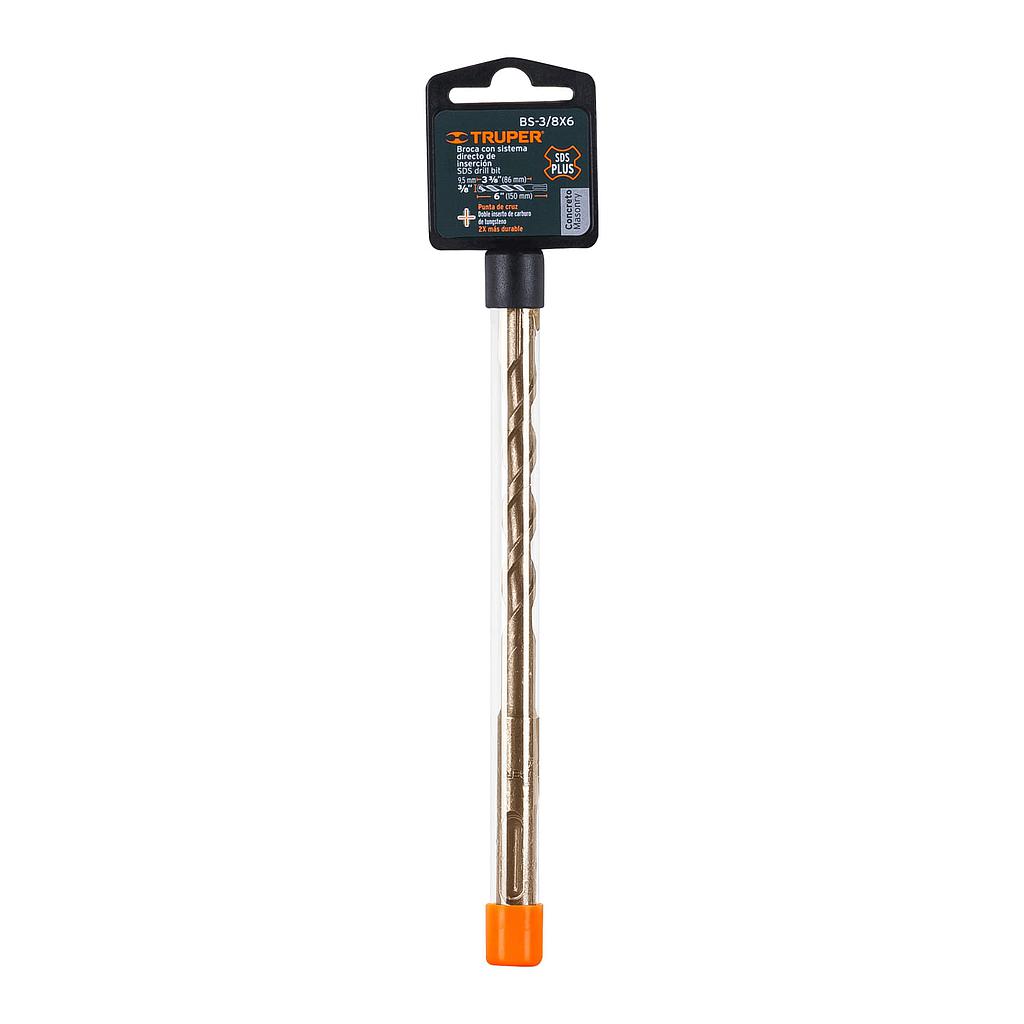 BROCA SDS PLUS P/CONCRETO 3/8 X 6"