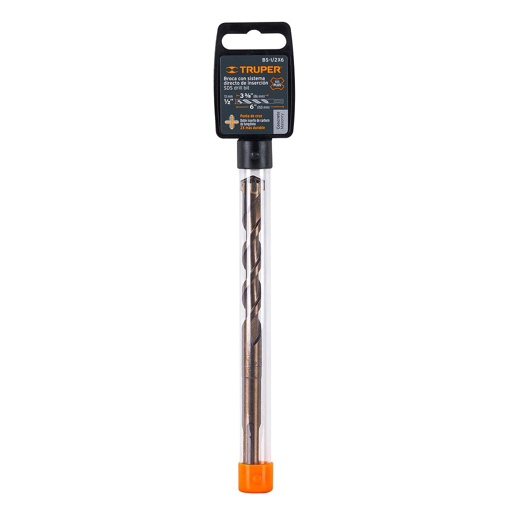 BROCA SDS PLUS P/CONCRETO 1/2 X 6"
