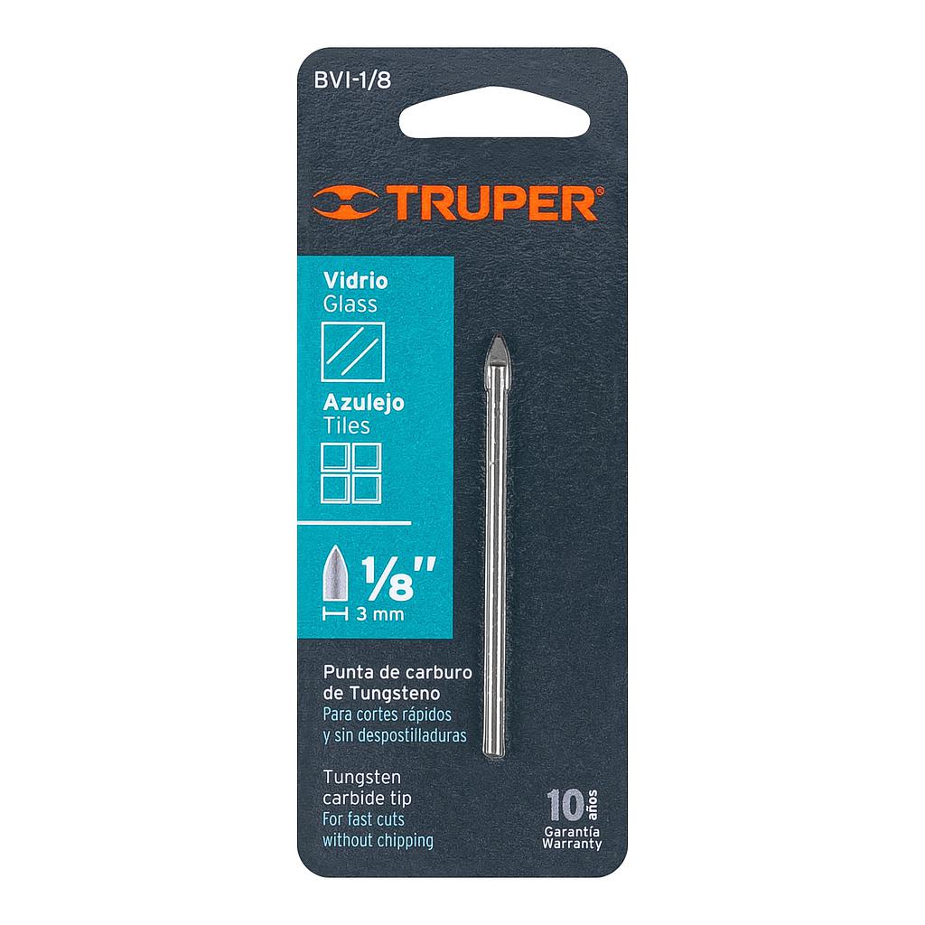 BROCA PARA VIDRIO Y AZULEJO 1/8"