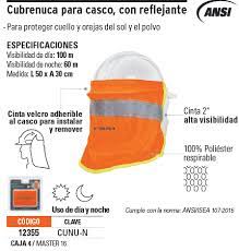 CUBRENUCA P/ CASCO NARANJA