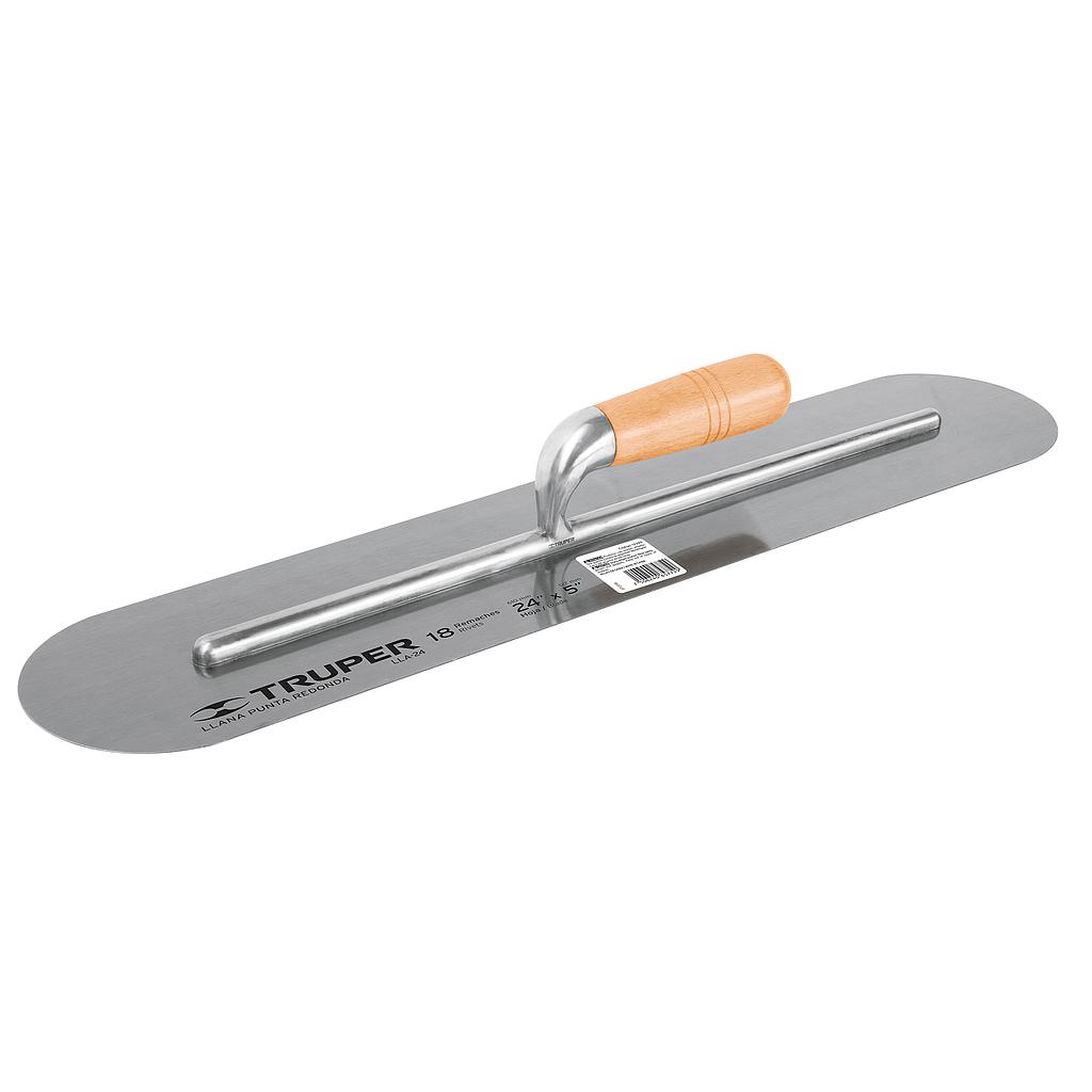 LLANA MANGO MADERA CANTO REDONDO 18 REMACHES 24"