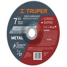 DISCO DESBASTE DE METAL 7" ECO TRUPER