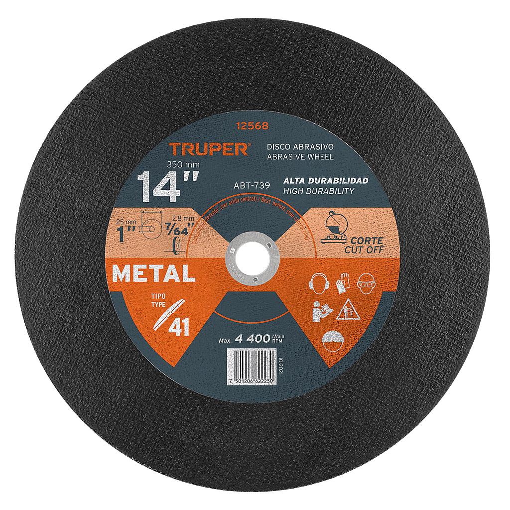 DISCO CORTE METAL 14"